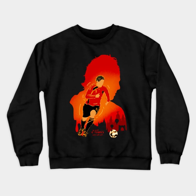 El nino Torres Crewneck Sweatshirt by BAJAJU